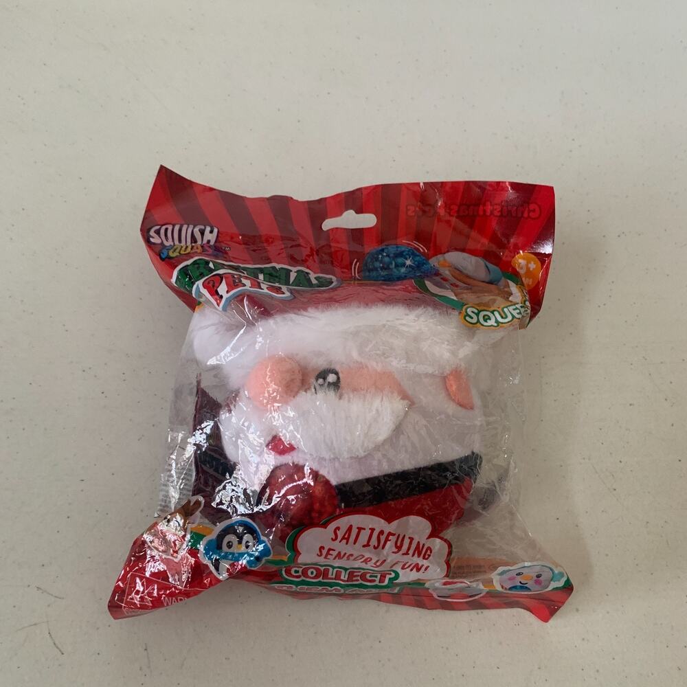 Squish Squash Christmas Pets Santa Satisfying Sensory Fun! 2025 Brand New